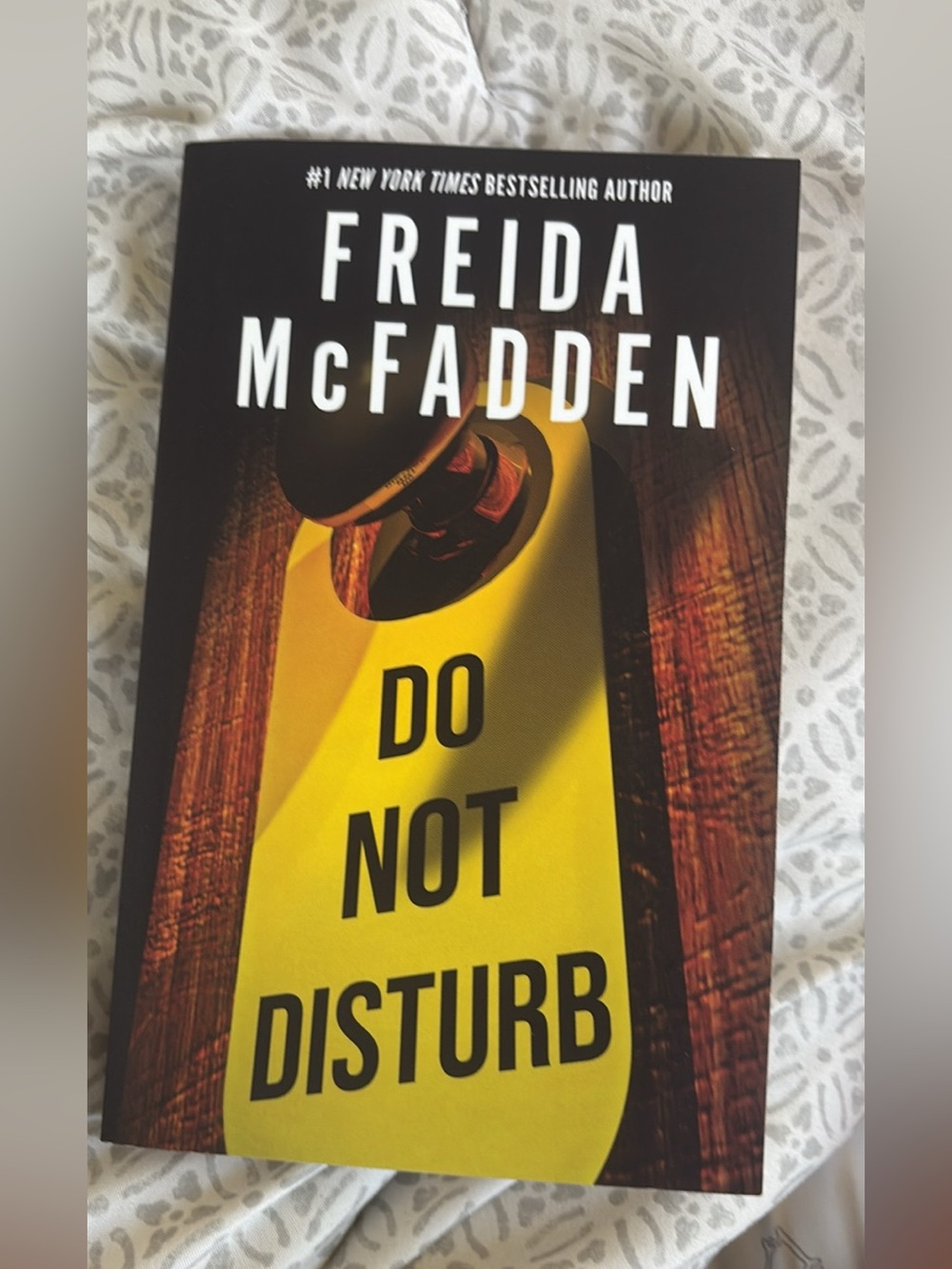 Freida McFadden "Do Not Disturb" Paperback Book